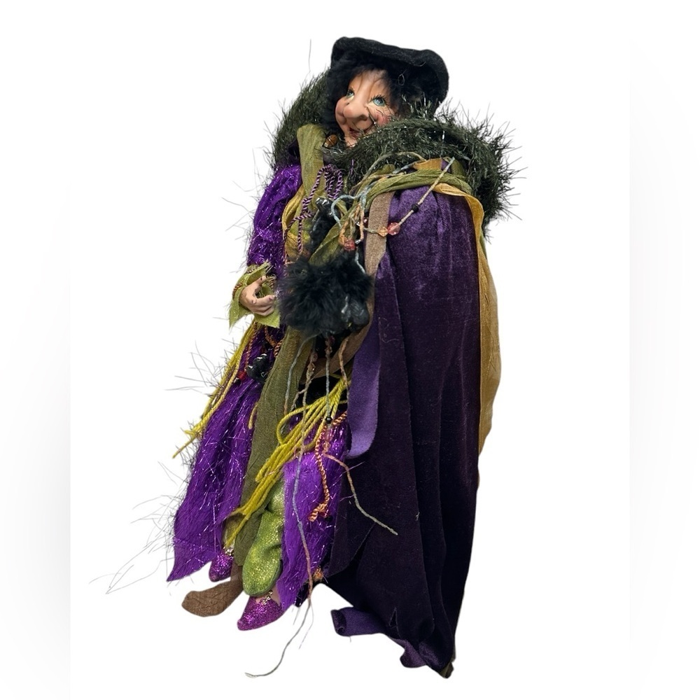 MARK ROBERTS 18 WITCH PURPLE GLITTER 18 ", NWT , it doesn’t have a box - Picture 15 of 16